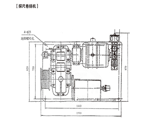 广安探尺卷扬机厂家