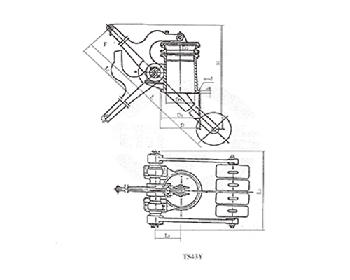 迪庆煤气放散阀-TS43Y-TS744Y(X)